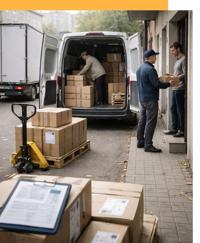 Доставка грузов от двери до двери с таможней от 46764 руб.