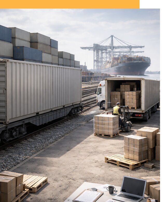 Мультимодальные перевозки грузов по миру от 46764 руб