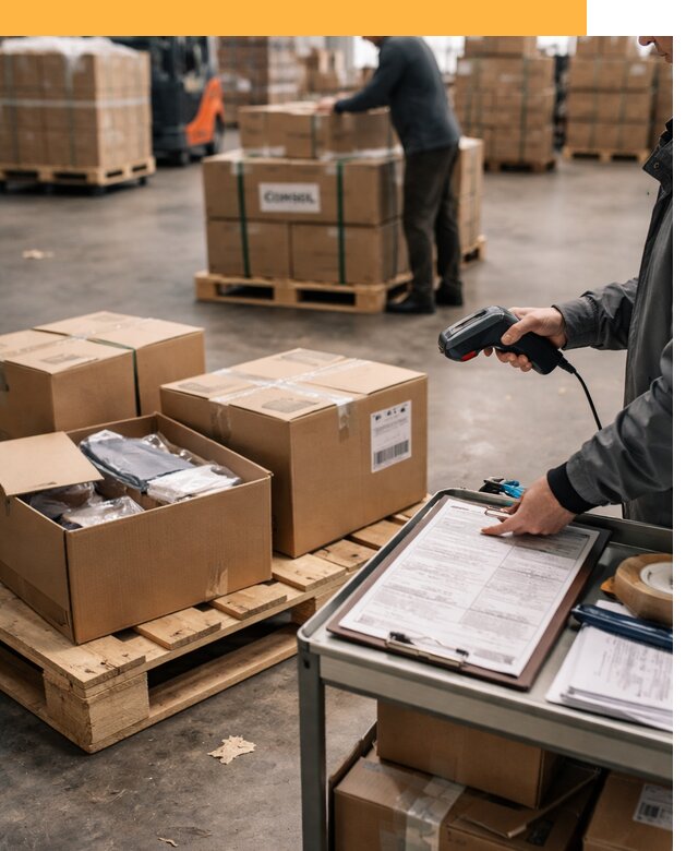 Сборные грузы из Китая: доставка, склад и таможня от 18706