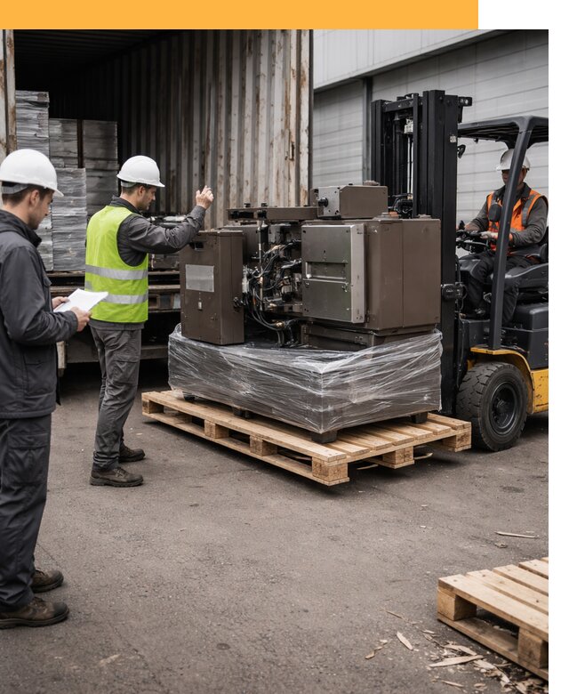 Доставка промышленного оборудования из Европы от 46764