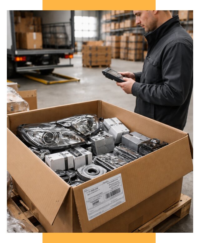 Доставка автозапчастей из Европы под ключ от 12990 р. | СетСервис-Снж