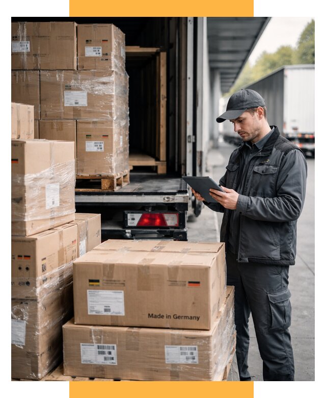 Доставка грузов из Германии от 46764 р. быстро - СетСервис-Снж