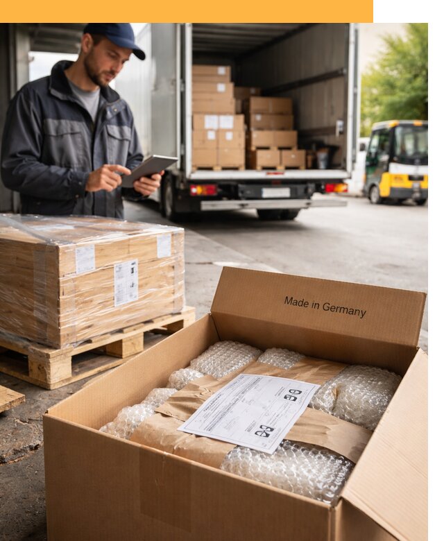 Доставка грузов из Германии от 46764 руб с таможенным оформлением