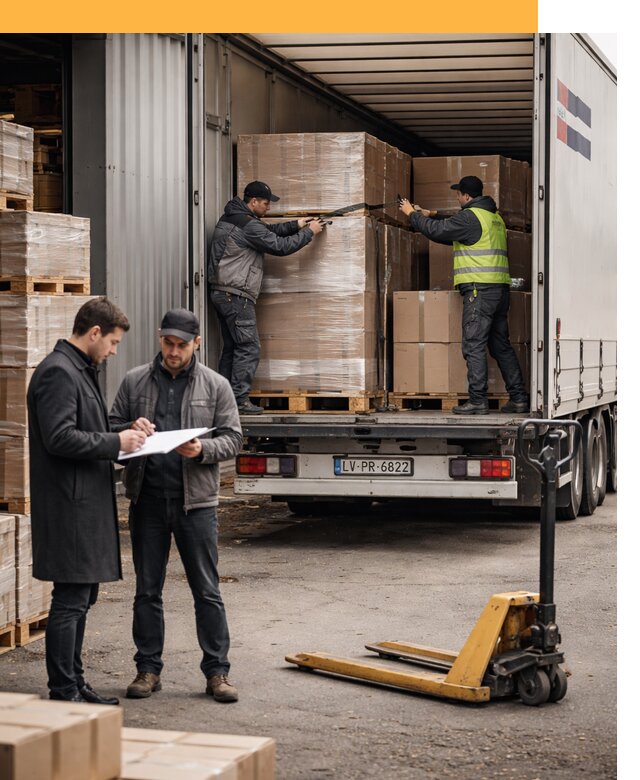 Автоперевозки из Латвии — международная доставка от 77940