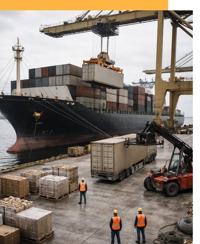 Морские перевозки из Индии: доставка FCL/LCL, таможня от 124704