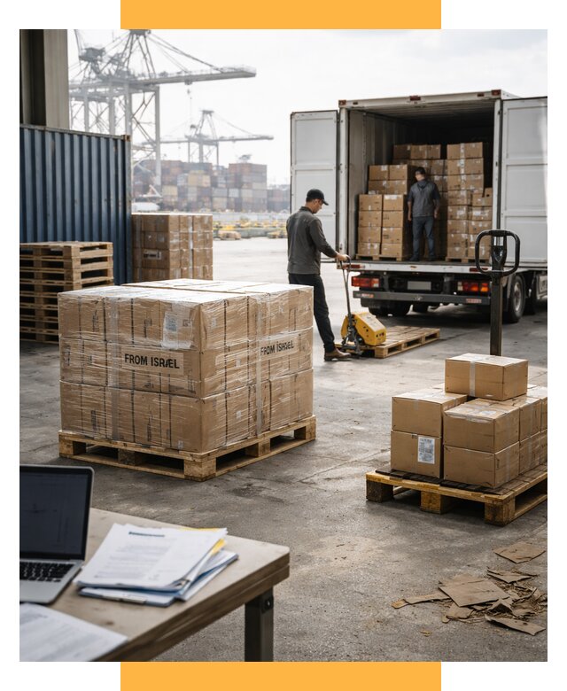Доставка грузов из Израиля от 15588 р., логистика от СетСервис-Снж