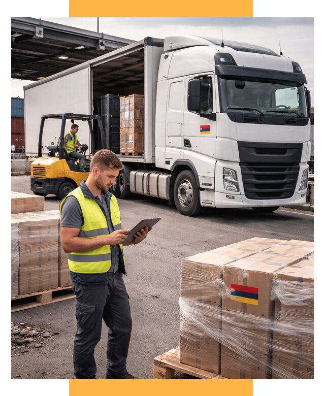 Автоперевозки из Армении от 98724 р. — услуги СетСервис-Снж