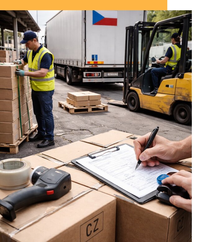 Доставка грузов в Чехию от 36372 руб, международные перевозки