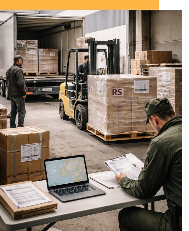 Доставка грузов в Сербию от 46764 руб, международные перевозки