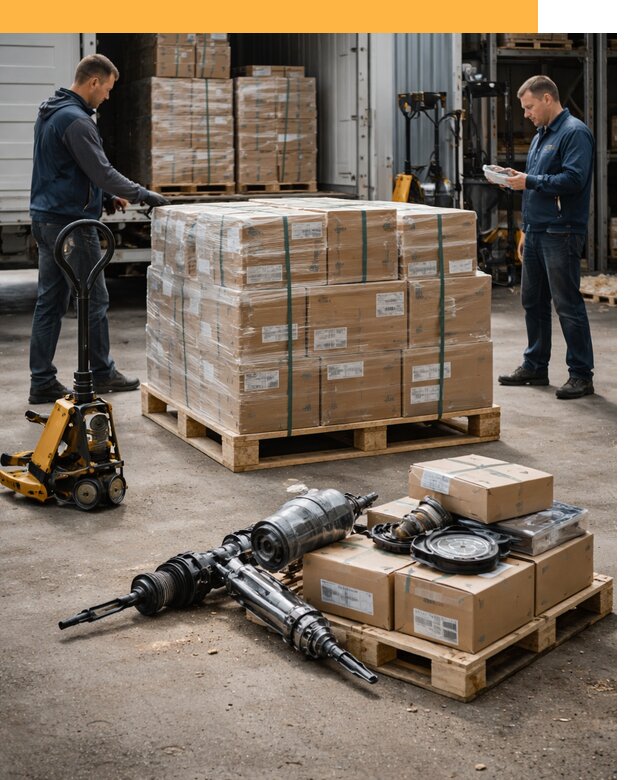 Международная перевозка автозапчастей по миру от 4676 руб