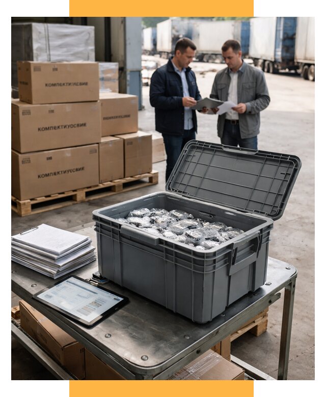 Перевозка комплектующих из Китая от 6755 р. | СетСервис-Снж