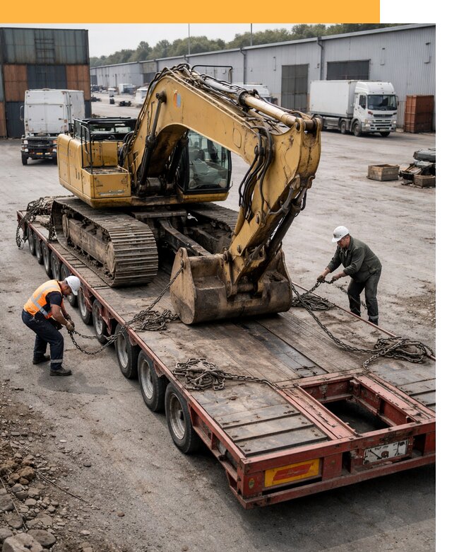 Перевозка спецтехники по России и миру от 46764 руб