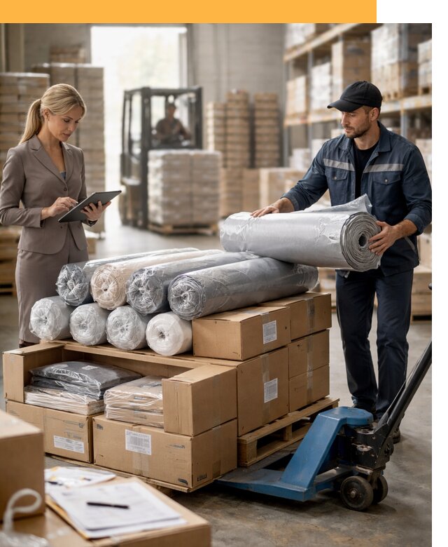 Перевозка текстиля по миру от 15588 руб. с таможней и страхованием