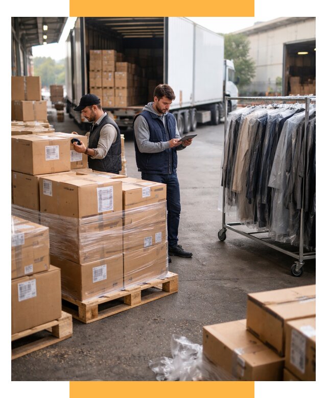 Перевозка и доставка одежды из Китая от 7794 р., СетСервис-Снж