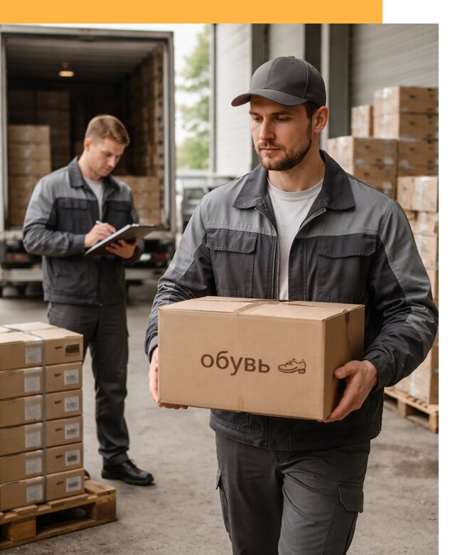 Международная перевозка обуви с таможенным оформлением от 4676