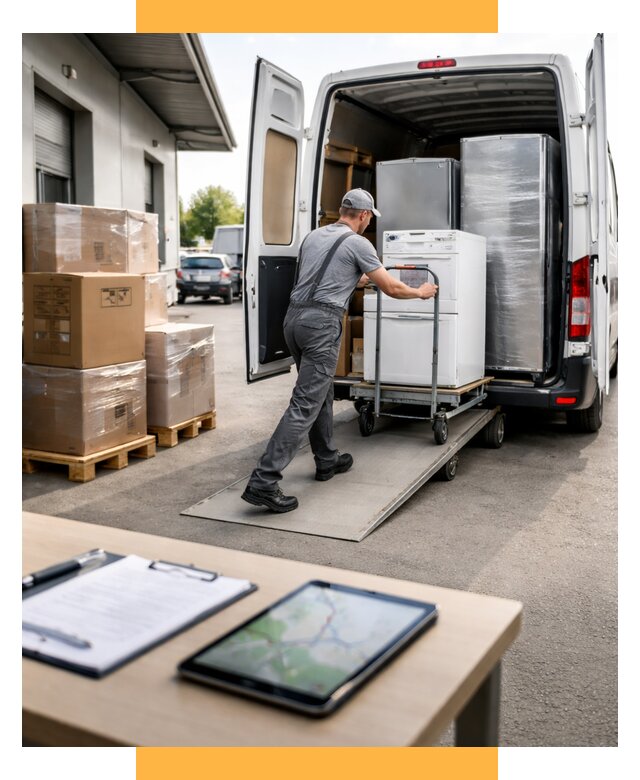 Перевозка бытовой техники от 6755 р. - логистика СетСервис-Снж