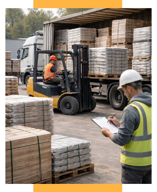 Перевозка строительных материалов от 5716 р. | СетСервис-Снж