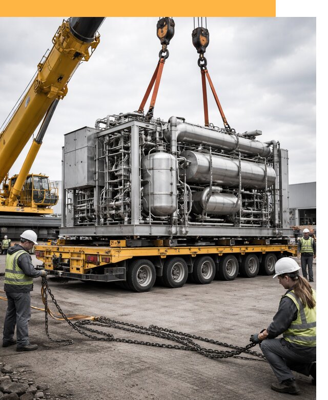 Перевозка тяжеловесных грузов по миру от 155880 руб