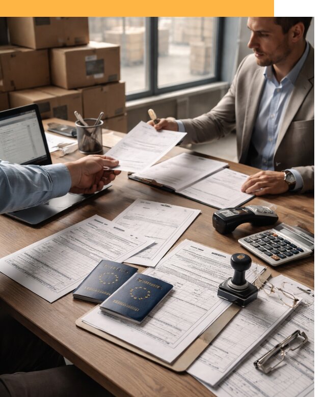 Таможенное оформление грузов из Европы от 8833 руб