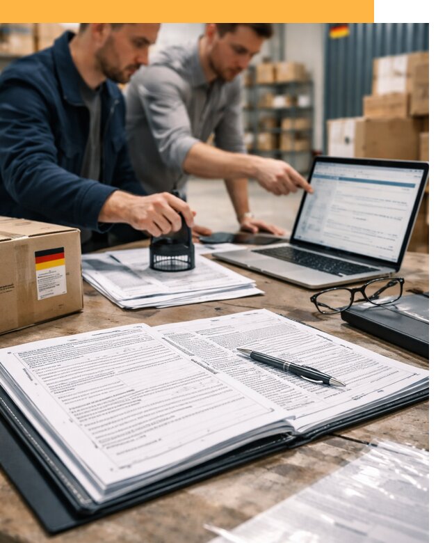 Таможенное оформление грузов из Германии от 9353 руб.