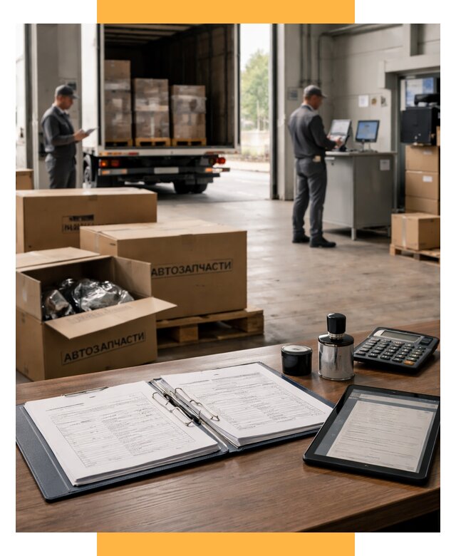 Таможенное оформление автозапчастей под ключ от 8833 р., СетСервис-Снж