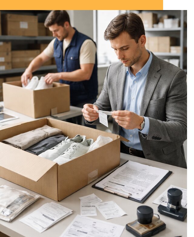 Таможенное оформление одежды и обуви по выгодной цене от 6755 руб