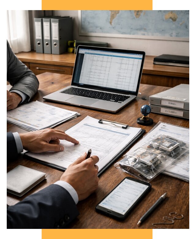 Проверка поставщика за рубежом от 8833 р. | СетСервис-Снж аудит