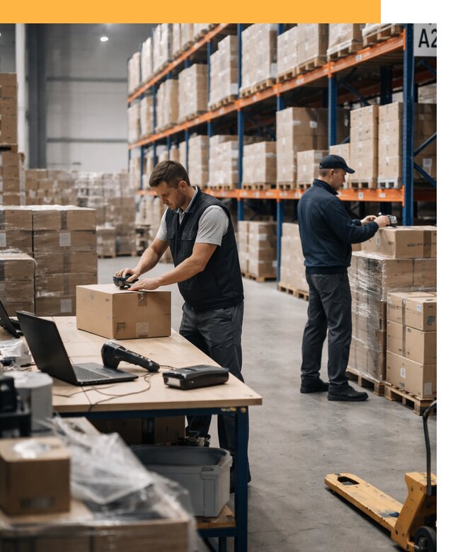 Склад консолидации в Европе: хранение, сортировка от 6755